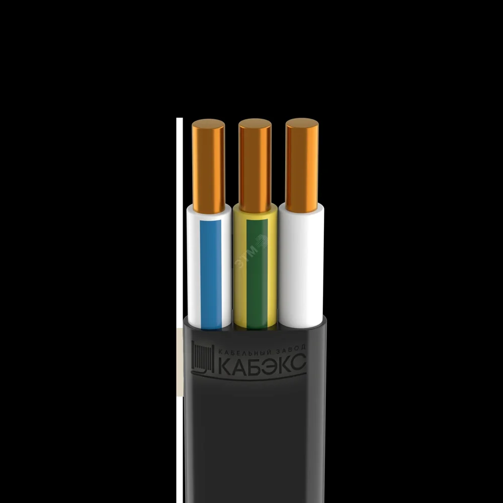 Кабель силовой ВВГ-Пнг(А) 3x1,5 ок(N, PE)-0.66 (25м)