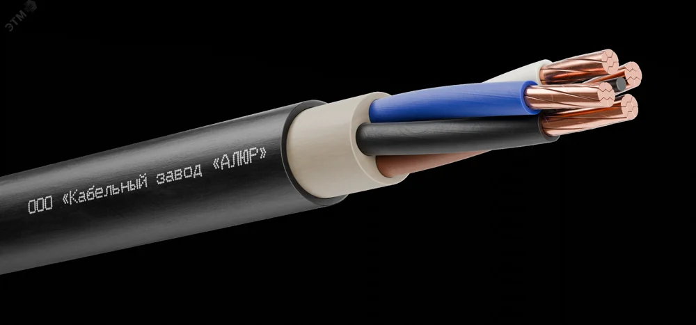 Кабель силовой ВВГнг(А)-LSLTx 4х25 (N)-0.660 многопроволочный (барабан)