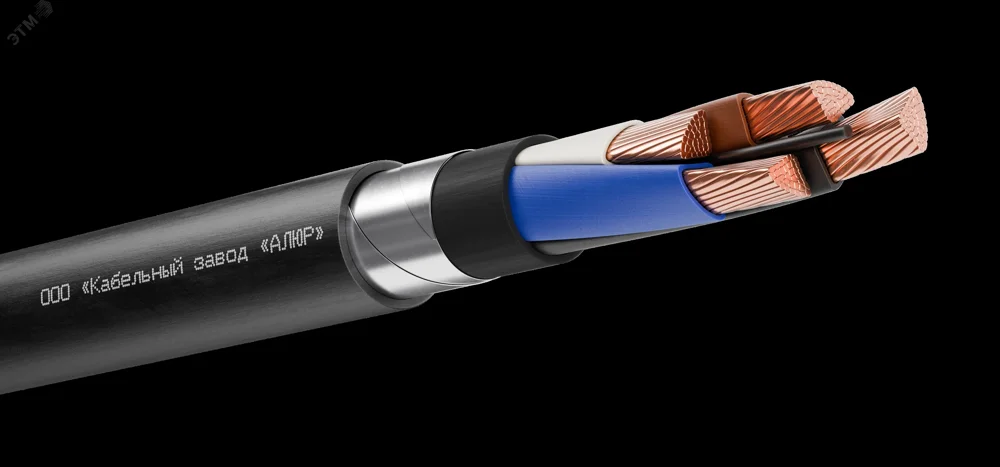 Кабель силовой ВБШвнг(А)-LS 4х150.0 мс(N)-1 Ч. бар (ВНИИКП)