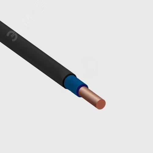 Кабель силовой ВВГнг(А)-LS 1х6-1 белый однопроволочный круглый