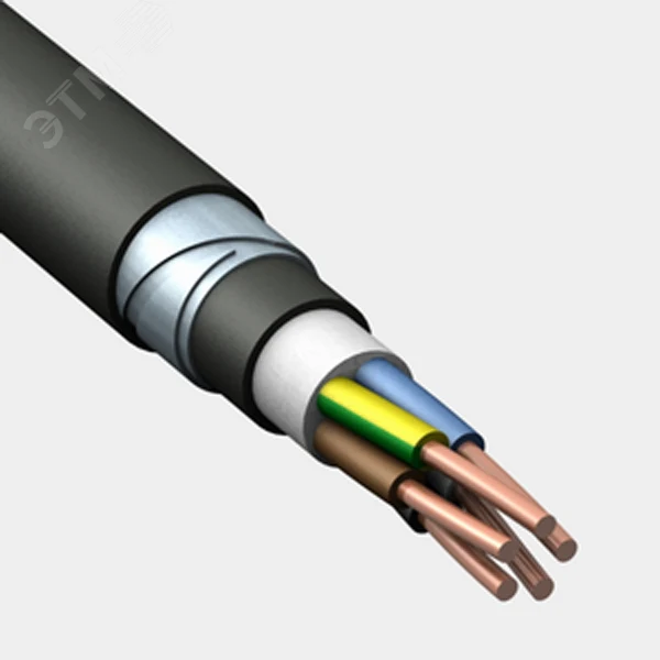 Кабель силовой ВБШвнг(А)-LS 5х6 (N. PE) -0.660