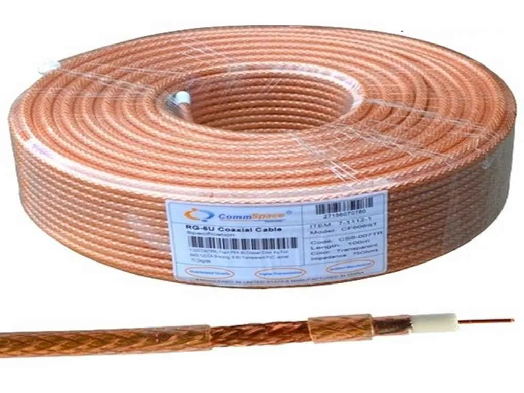 Антенный кабель RG-6, 100 м